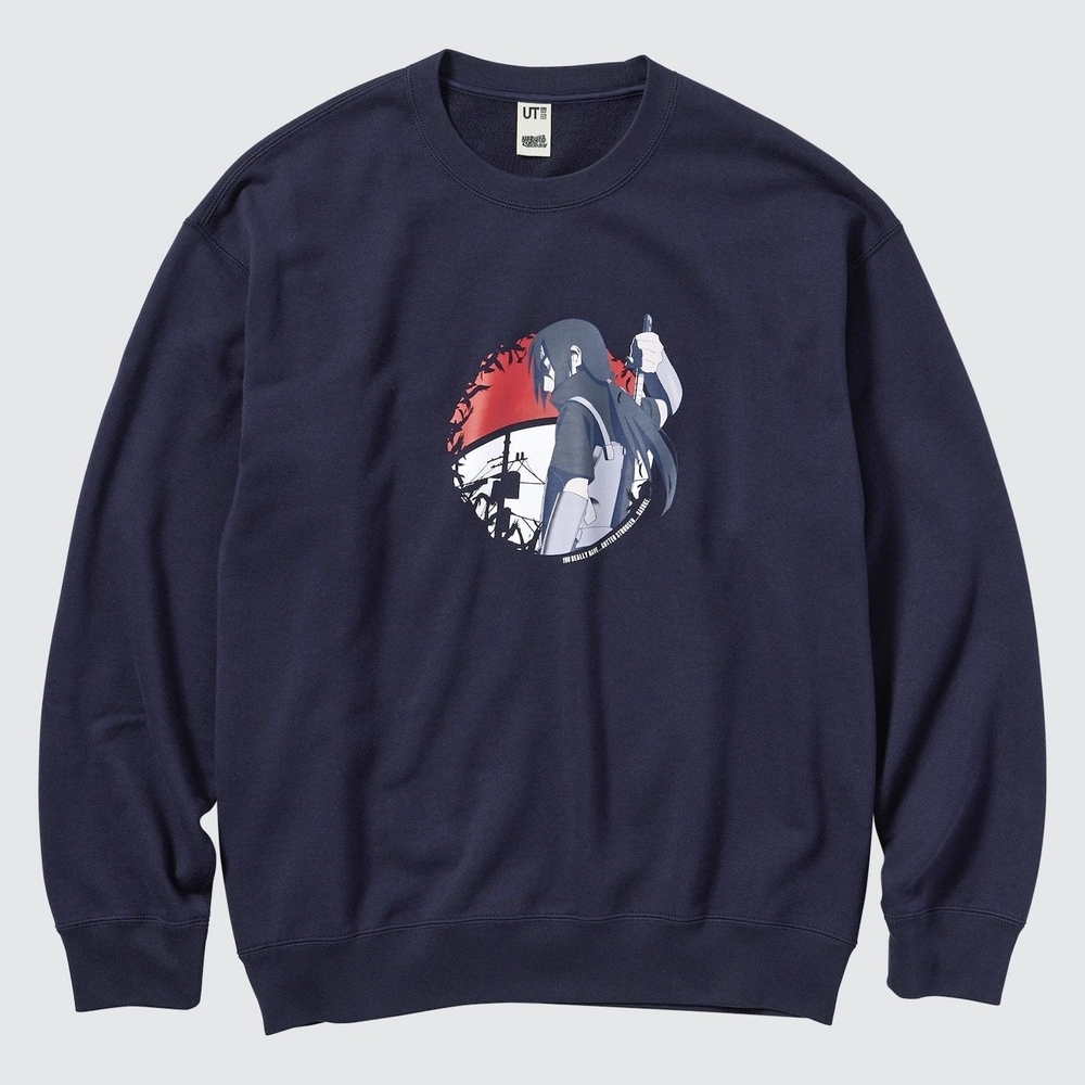 Itachi NARUTO Navy Crewneck